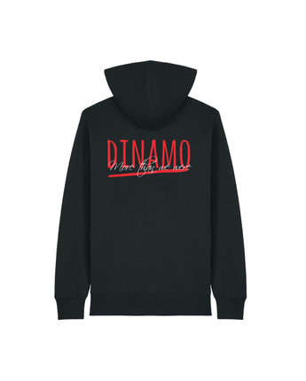 Hanorac cu Fermoar Adulti Dinamo Pulse Negru