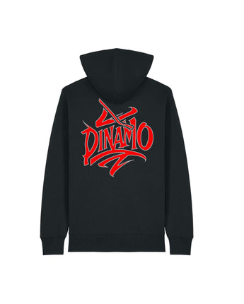 Hanorac cu Fermoar Adulti Dinamo Strength Negru