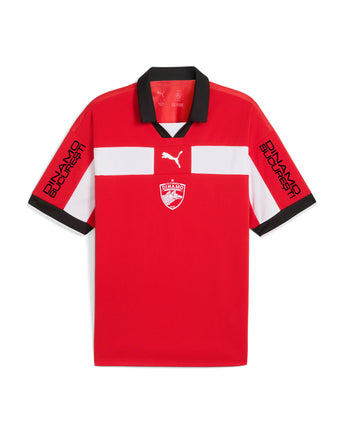 Tricou Adulti Dinamo Retro Rosu