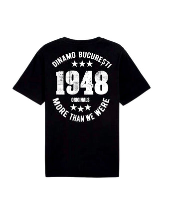 Tricou Adulti Dinamo Spirit Negru